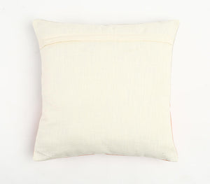 Colorblock Typographic Cushion cover